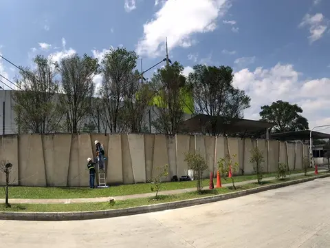 Cerca perimetral instalada
