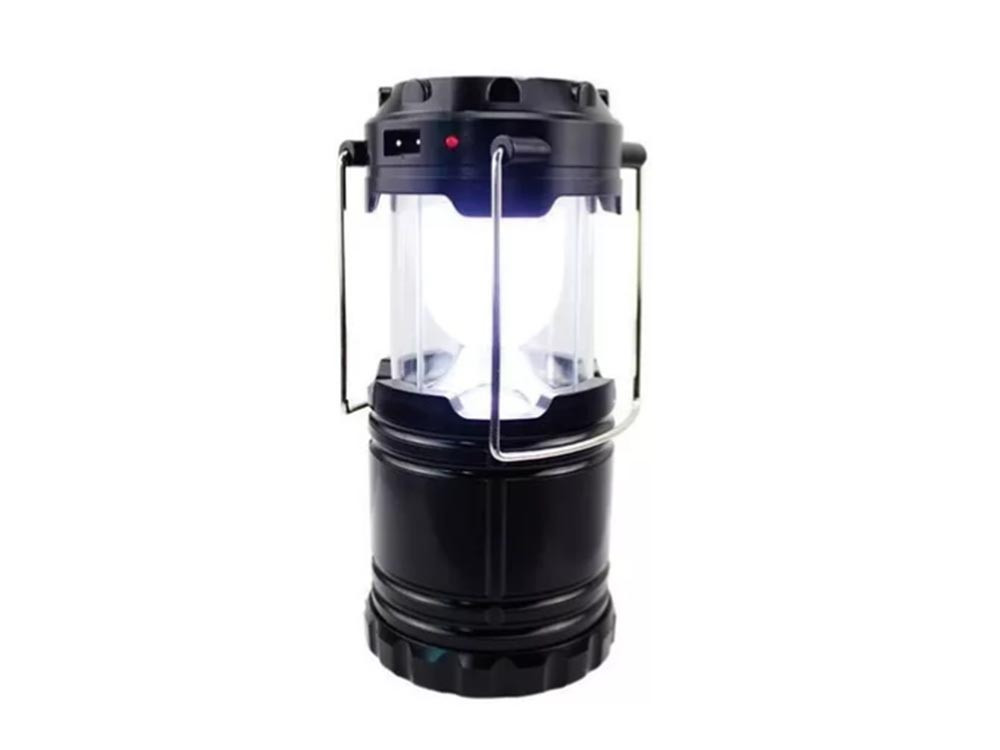 Lampara LED De Panel Solar Para Camping Recargable