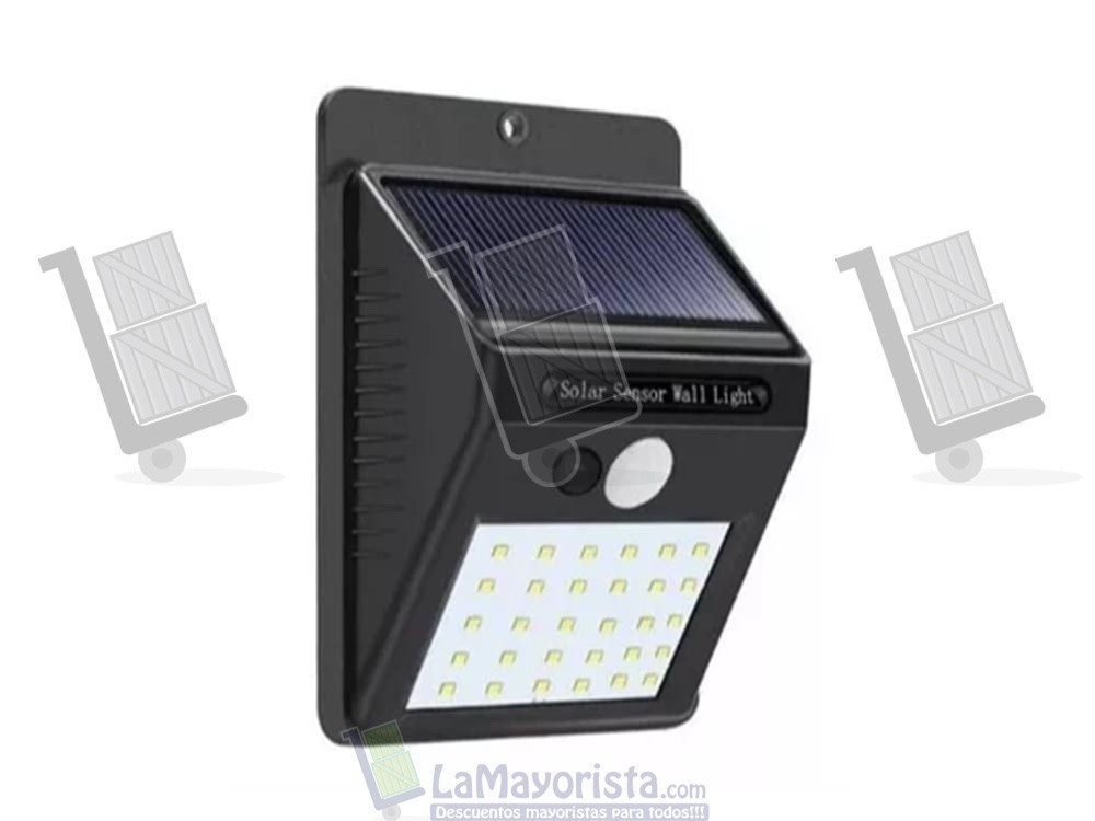 Lampara solar led exterior